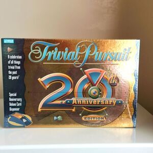 New Trivial Pursuit 20th Anniversary Game